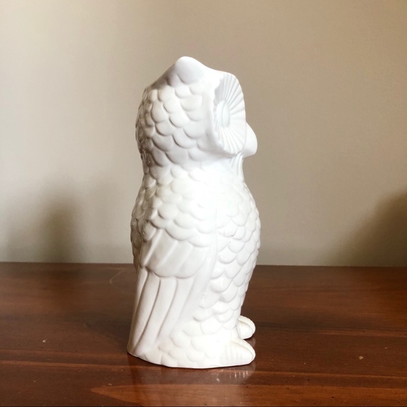 White Owl Vase - Picture 3 of 9